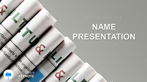 Media Publications Keynote template