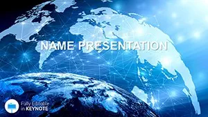 Dynamic Business Networking Keynote Template - Presentation Download