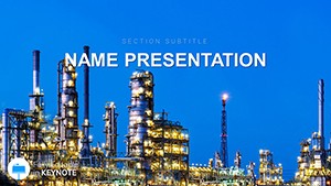 Petroleum industry Keynote template