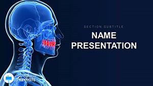 Jaw problems Keynote presentation template