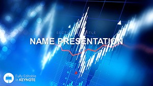 Securities Share Price Keynote Template for Presentation