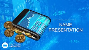 Earn Free Cryptocurrency, Crypto Debit Card Keynote Template