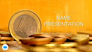 Financial Insights with Our Euro Bitcoin Gold Price Charts Keynote Template
