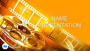 Movies Playing Keynote themes and template