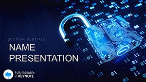 Cyber Security Keynote Themes | Presentation Design Template Download