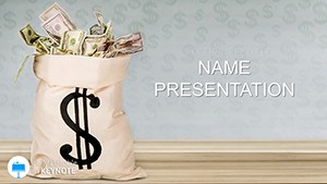 Finance accounting template for Keynote presentation