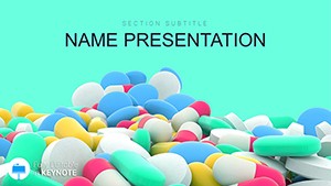 Pill Identifier template for Keynote presentation