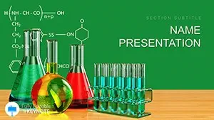 Chemistry Laboratory Apparatus Keynote template