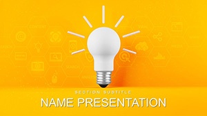 Marketing: ideas and technologies template for Keynote presentation
