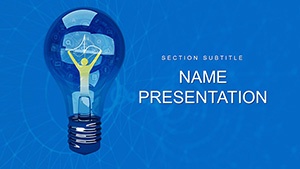 Strategic Goal Keynote template, Themes Presentation