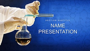 Interesting experiments in chemistry template for Keynote presentation