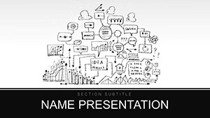 Idea Product Keynote template, Themes Presentation