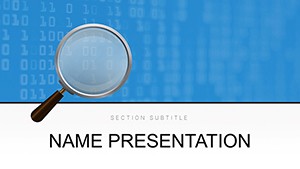 Search Marketing Keynote template, Themes Presentation