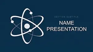 Nuclear Energy Physics Keynote template, Themes Presentation