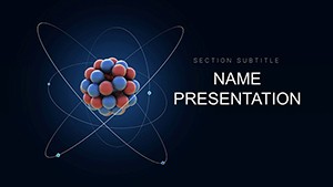 Atom, Isotopes Science Keynote template, Themes Presentation