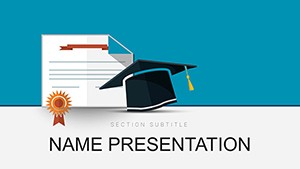 Diploma of Higher Education Keynote template, Themes Presentation