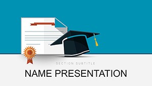 Download Diploma of Higher Education Keynote Template Presentation