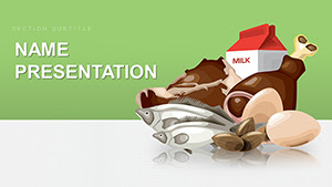 Healthy food Keynote template, Themes Presentation