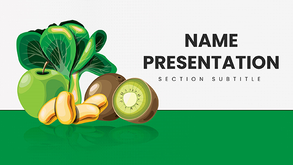 Food Vitamin K Keynote Template for Presentation
