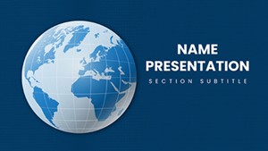 Exploring the Wonders of Our World: A Planet Earth Keynote Template