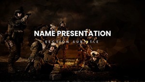 Military Operation Keynote template for Presentation