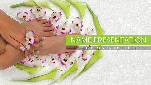 Sole Soothe SPA Foot Treatment Keynote Template
