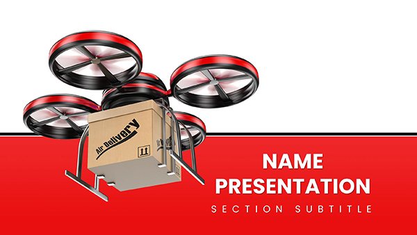 Drone Delivery Keynote Template - Create an Effective Presentation