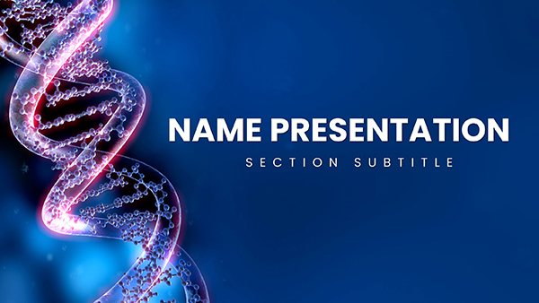 Create Stunning DNA Genome Presentations with Our Keynote Template
