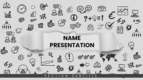 Educational Background Keynote Template - Professional Presentation
