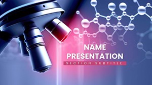 Microbiology Microscope Keynote Template | Presentation Download