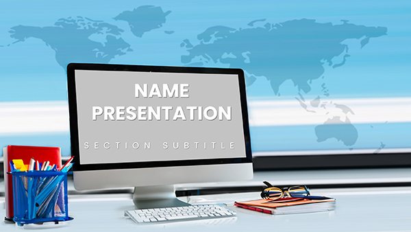 Education Learning Online Keynote Template - Download Now