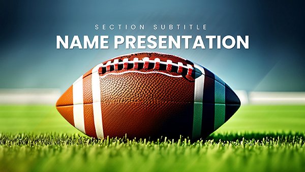 Baseball Ball Keynote Template - Professional Presentation Themes