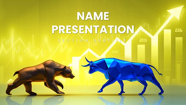 Bulls and Bears Trend Keynote Template - Download Now