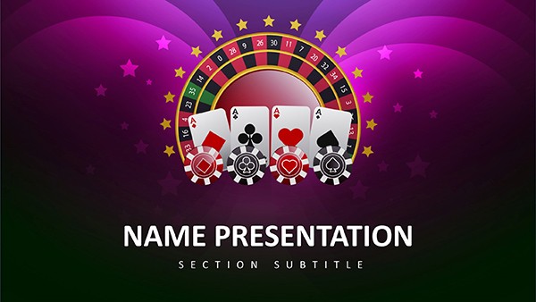 Bet Triumph Casino Keynote Template for Presentation