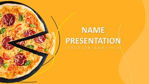 Delectable Keynote Template for Pizza Presentations