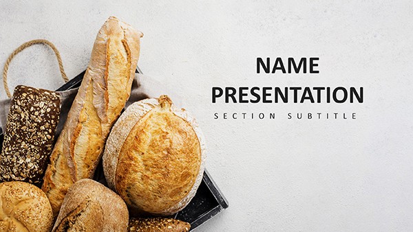 Bakery Keynote Template: Presentation