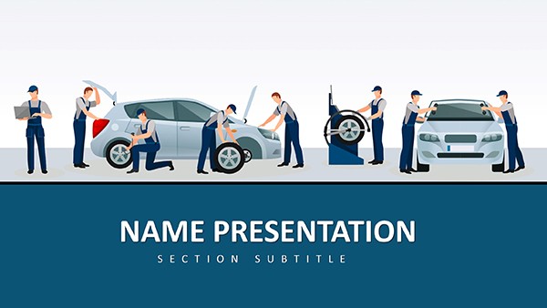 Car Maintenance and Repair Keynote Template: Presentation