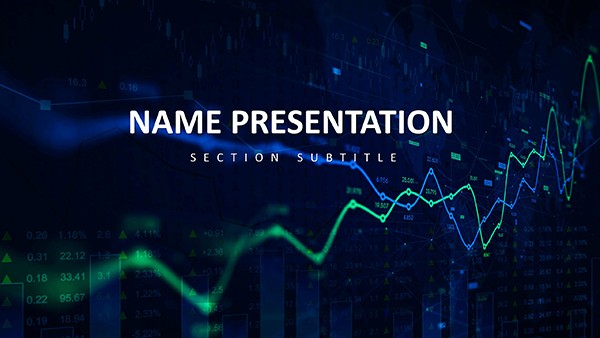 Visualization Financial Data Keynote Template