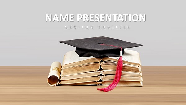 Academic Achievement Keynote Template: Education Presentation