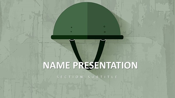 Military Protection Keynote Template - Presentation