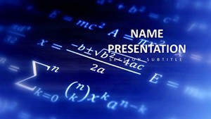 Mathematics Keynote Template: Education Presentation