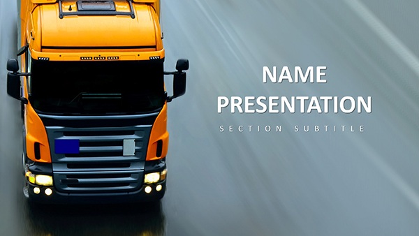 Logistics and Technology Keynote Template - Download Presentation