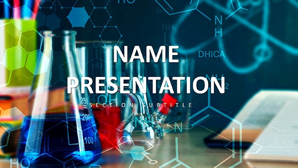 Lab Report or Scientific Discovery Keynote Template for Presentation