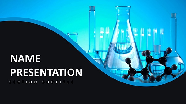 Lab Report Scientific Keynote Template for Presentation