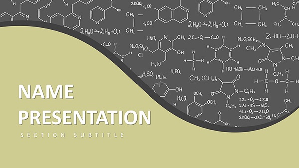 Molecular Mastery Scientific Keynote Template for Presentation