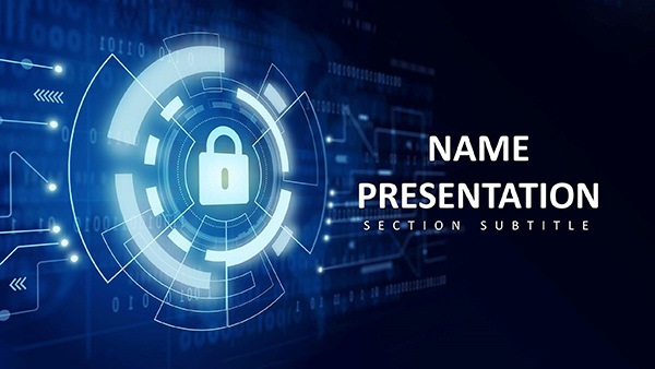 Cyber Security Template for Keynote Presentation