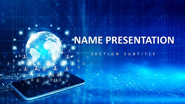 Global Connectivity: Dynamic Keynote Template for Presentation