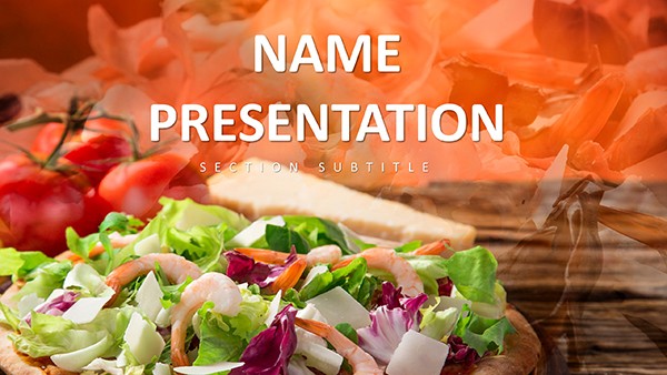 Food Industry Keynote Template for Presentation