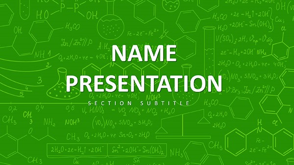 Chem Lab Report Education Keynote Presentation Template - Download Free