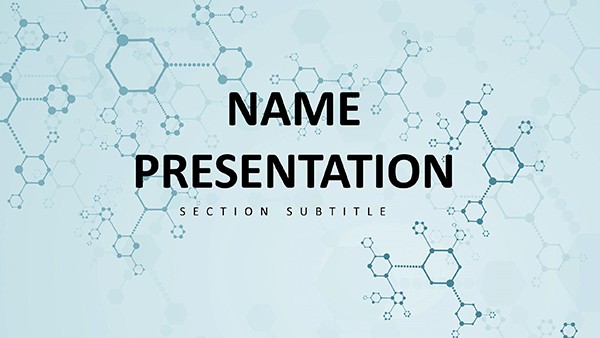 Chemistry Molecular Structure Keynote Presentation Template